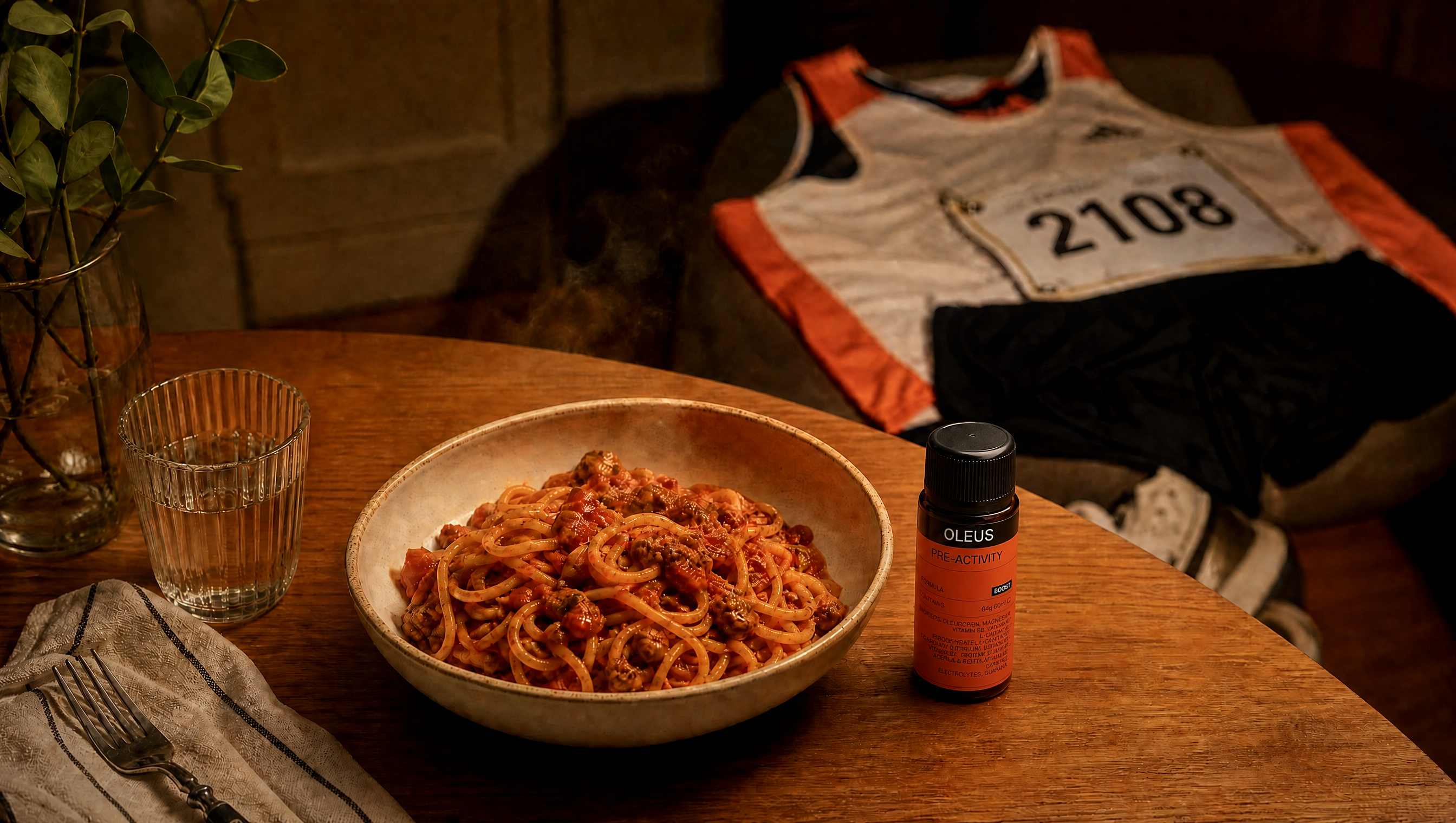 What to eat the night before a race